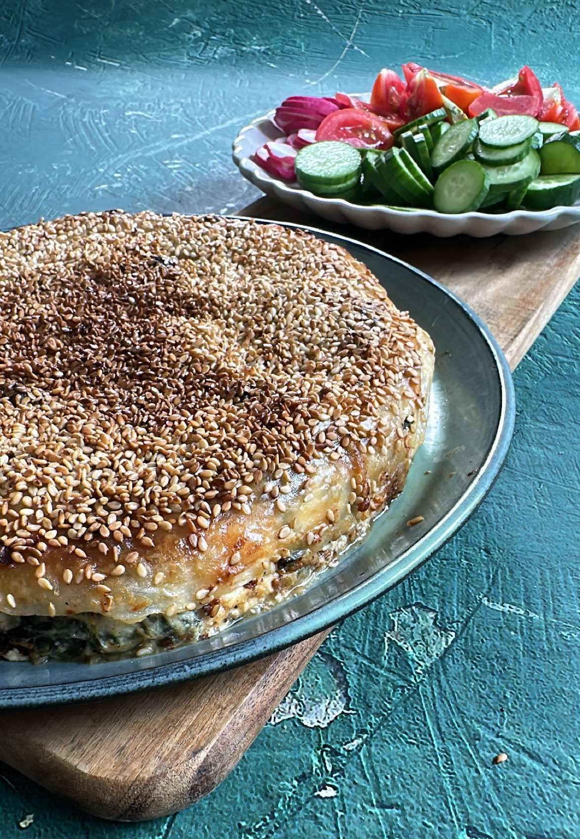 מאפה גבינות עיזים וירק של שירי עמית